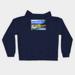 Camden Town Bridge, London City, UK Kids Hoodie